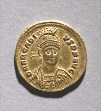 Tremissis of Honorius (obverse), 395-423. Byzantium, Ravenna, Byzantine period, late 4th-early 5th