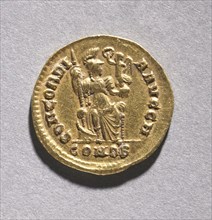 Tremissis of Honorius (reverse), 395-423. Byzantium, Ravenna, Byzantine period, late 4th-early 5th