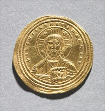 Nomisma with Basil II Bulgarotonos and His Brother Constantine VIII, 977-1025. Byzantium,
