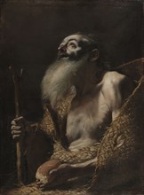 Saint Paul the Hermit, c. 1662-1664. Mattia Preti (Italian, 1613-1699). Oil on canvas; framed: 121
