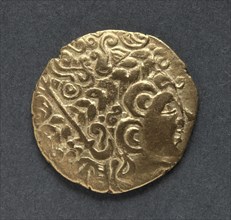 Bellovaci Stater (obverse), c. 125-100 B.C.. England (Ancient Britain), 2nd century B.C.. Gold;