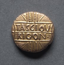 Tasciovanus Riconi Stater (obverse), c. 20 B.C. - 10 A.D.. England (Ancient Britain), 1st century B