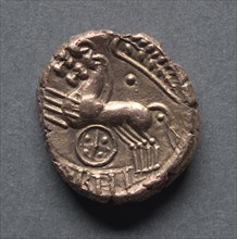 Cunobeline Stater (reverse), c. 10-40 A.D.. England (Ancient Britain), 1st century A.D.. Gold