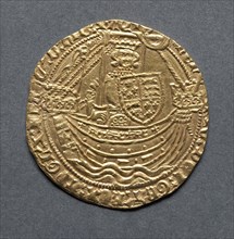 Noble (obverse), 1399-1412. England, Henry IV, 1399-1413. Gold