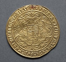 Sovereign (reverse), 1526-1544. England, Henry VIII, 1509-1547. Gold