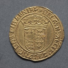 Crown of the Double Rose (reverse), 1526-1544. England, Henry VIII, 1509-1547. Gold