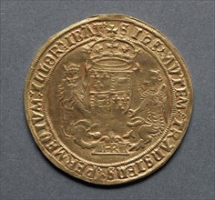 Sovereign (reverse), 1544-1547. England, Henry VIII, 1509-1547. Gold