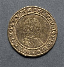 Half Sovereign (obverse), 1549-1550. England, Edward VI, 1547-1553. Gold