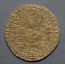 Sovereign of Thirty Shillings (obverse), 1550-1553. England, Edward VI, 1547-1553. Gold