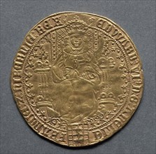 Sovereign of Thirty Shillings, 1550-1553. England, Edward VI, 1547-1553. Gold