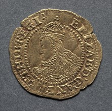 Halfcrown (obverse), 1583-1603. England, Elizabeth I, 1558-1603. Gold