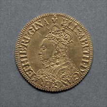 Half Pound (obverse), 1558-1560. England, Elizabeth I, 1558-1603. Gold