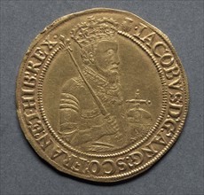 Sovereign (obverse), 1603-1604. England, James I, 1603-1625. Gold