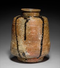 Tea Storage Jar: Shigaraki Ware, 1573-1615. Japan, Shiga Prefecture, Shigaraki area kilns, Momoyama