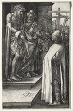Christ Shown to the People, 1512. Albrecht Dürer (German, 1471-1528). Engraving