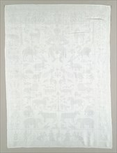 Napkin, c. 1675. Flanders, 17th century. Damask: linen; overall: 96 x 70.8 cm (37 13/16 x 27 7/8 in