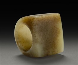 Thumb Ring, 1736-1795. China, Qing dynasty (1644-1912), Qianlong reign (1735-1795). Jade