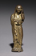 Mourning Mary, Probably from an Altar Cross, 1200-1300. Mosan, Valley of the Meuse, Gothic period.