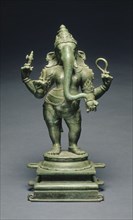 Ganesha, c. 1070. South India, Medieval period, Chola dynasty(10th-13th century). Bronze; overall: