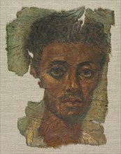 Funerary Portrait of a Man, c. 138-192. Egypt, Roman Empire, Antonine, early 2nd century AD.