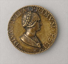 Diva Julia (obverse) Dubia Fortuna (reverse) , c. 1490. Antico (Italian, c. 1460-1528). Bronze;