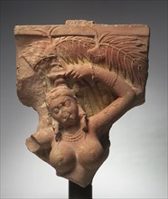 Gateway Bracket, 150-200. India, Mathura, Kushan period (AD 1-320). Sandstone; overall: 73.9 x 57.2