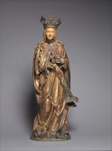 Saint Elizabeth of Hungary, c. 1515. Mätthaus Kreniss (German). Lindenwood with polychromy and
