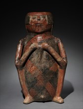 Anthropomorphic Vase, 500-1500. Colombia, 6th-16th Century. Earthenware; overall: 50.5 x 30 x 27.8