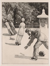 A Glove:  The Action, 1880. Max Klinger (German, 1857-1920). Etching