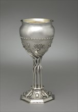 Vase, c. 1900. Firm of Theodore B. Starr (American, 1837-1907). Silver; overall: 30 cm (11 13/16 in