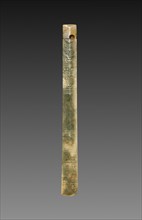 Ceremonial Scepter with Animal Masks (Gui), c. 1600-1050 BC. China, Shang dynasty (c.1600-c.1046