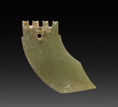 Dagger-Axe Shaped Pendant, 12th-10th Century BC. China, Shang dynasty (c.1600-c.1046 BC) - Western