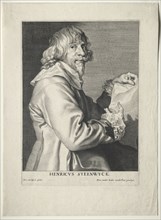 Portrait of Henri van Steenwyck. Paulus Pontius (Flemish, 1603-1658). Engraving