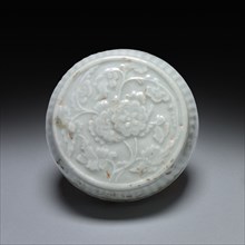 Circular Box: Qingbai Ware (lid), 1200s-1300s. China, Southern Song Dynasty (1127-1279) - Yuan