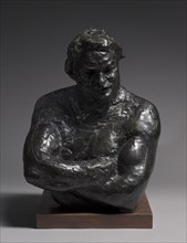 Study of Honoré de Balzac, 1891-1892. Auguste Rodin (French, 1840-1917). Bronze; overall: 52.7 x 39
