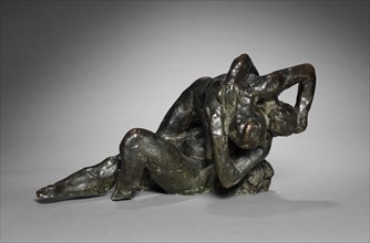 Les Damnées, 1885-1895. Auguste Rodin (French, 1840-1917). Bronze; overall: 25.6 x 41.9 x 27 cm (10