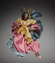 Figure from a Crèche: Angel, 1780-1830. Italy, Naples, late 18th-early 19th century. Painted wood