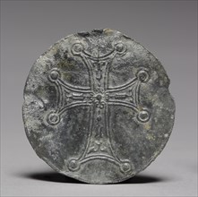 Pilgrim's Medallion with St. Symeon the Younger, c. 1100. Byzantium, Syria, early 12th Century.