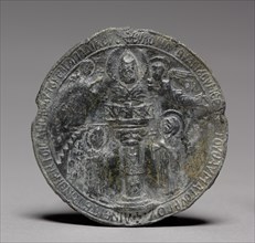 Pilgrim's Medallion with Saint Symeon the Younger, c. 1100. Byzantium, Syria, Byzantine period,