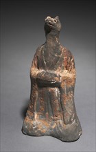 Mortuary Figure of the Zodiac Sign: Rat (Aries), 500s. China, Northern Wei dynasty (386-534). Gray