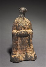 Mortuary Figure of the Zodiac Sign: Hare (Cancer), 500s. China, Northern Wei dynasty (386-534).