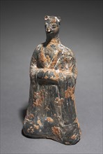 Mortuary Figure of the Zodiac Sign: Monkey (Sagittarius), 500s. China, Northern Wei dynasty