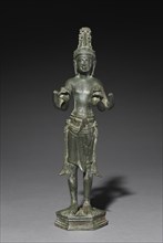 Maitreya:  The Buddha of the Future, 600s. Cambodia, Pre-Angkorean period (600-802). Bronze;