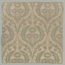 Textile Fragment, c 1900. William Morris (British, 1834-1896). Silk and cotton; overall: 87.6 x 85