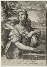 Heroines of the New Testament. Jan Saenredam (Dutch, 1565-1607). Engraving