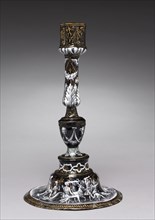 Candlesticks, c. 1565. Attributed to Jean II de Court (French, bef 1583). Painted enamel