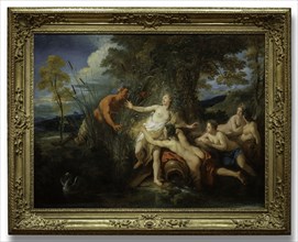 Pan and Syrinx, 1720. Jean François de Troy (French, 1679-1752). Oil on canvas; framed: 123.5 x 159