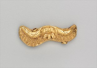 Set of Pendants Ending in a Bull's Head, 185-72 BC. India, Sunga Period (185-72 BC). Gold repoussé