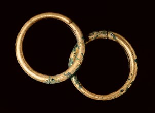 Bangle, 185-72 BC. India, Sunga Period (185-72 BC). Gilt bronze;