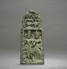 Section from a Portable Shrine, 100s. Pakistan, Gandhara, Kushan period (c. 80-320). Gray schist;